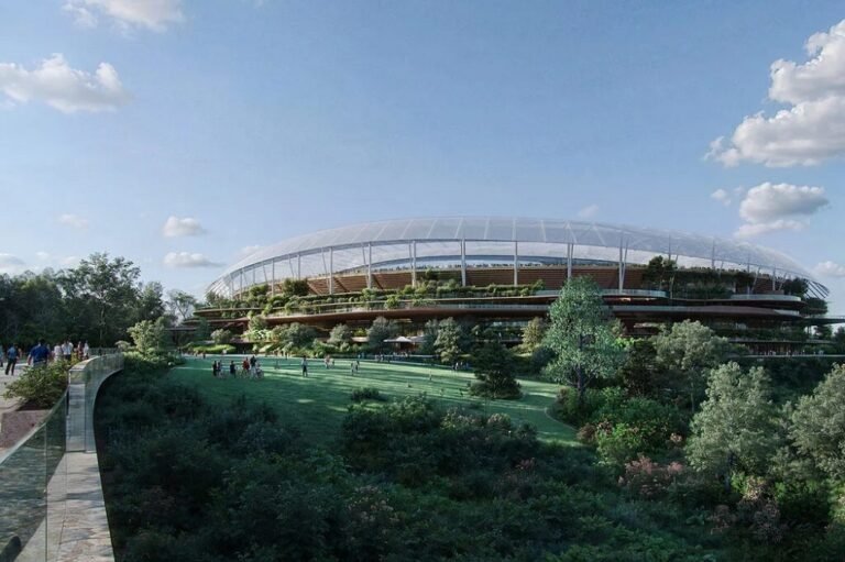Arena olímpica de Brisbane mira legado urbano pós-2032