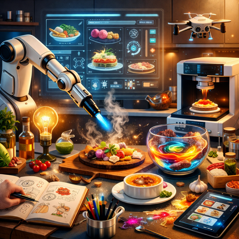 IA e gastronomia: quando a criatividade falta, a tecnologia tempera