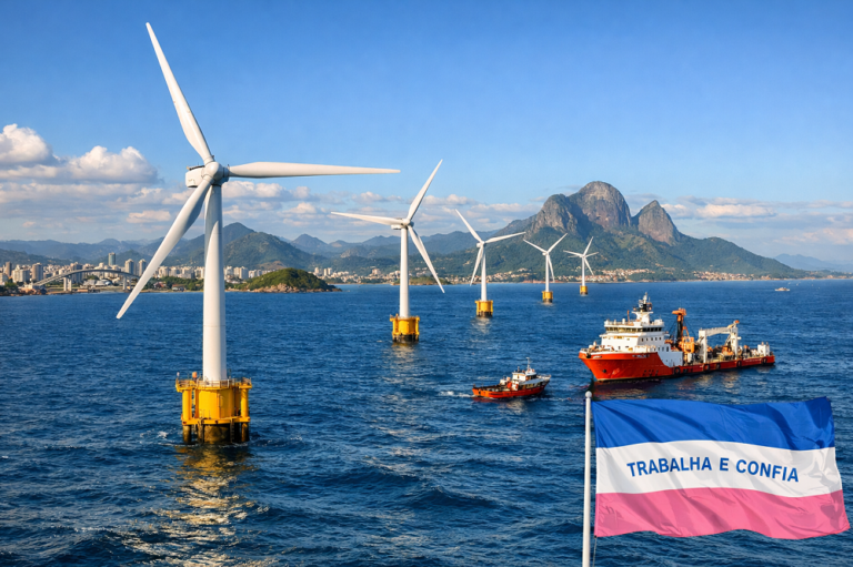 Tenho petróleo, mas não tenho vento