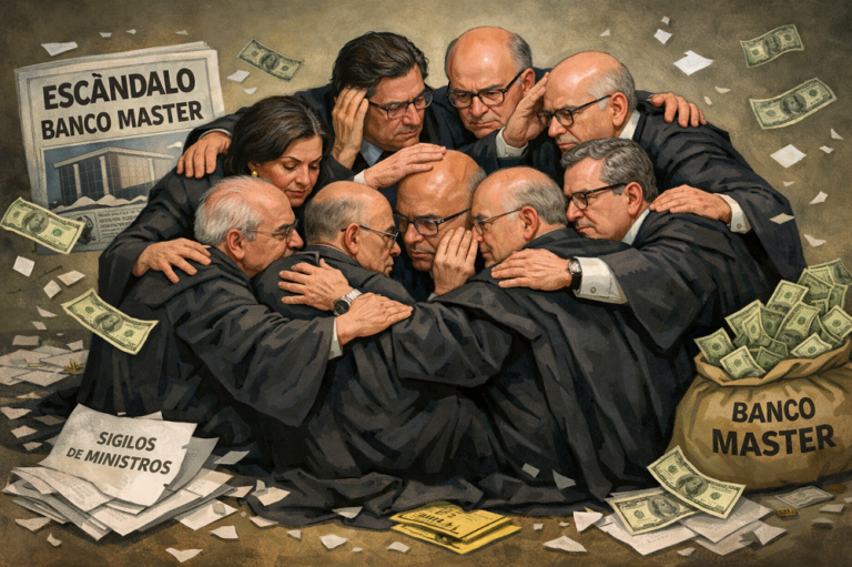 STF tenta evitar vazamento de provas do Master que incluem autoridades em cenas comprometedoras