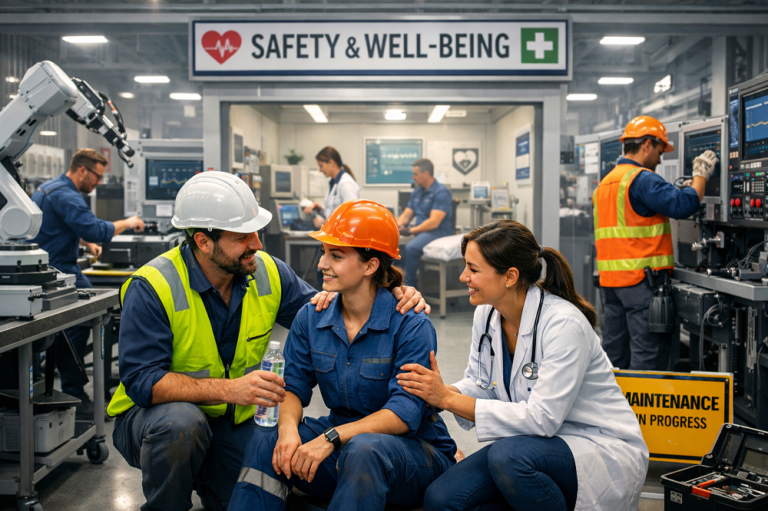 Saúde e indústria, o segredo das fábricas de sucesso