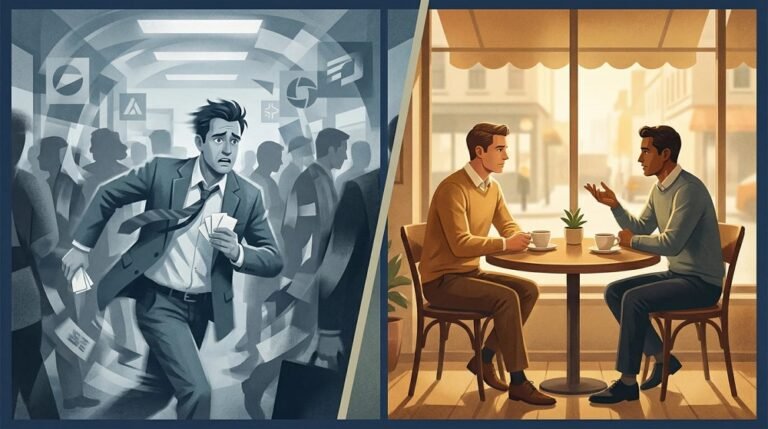 Correndo sem destino vs. caminhando com propósito