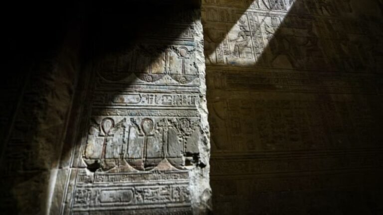 Estrutura misteriosa emerge no Delta do Rio Nilo