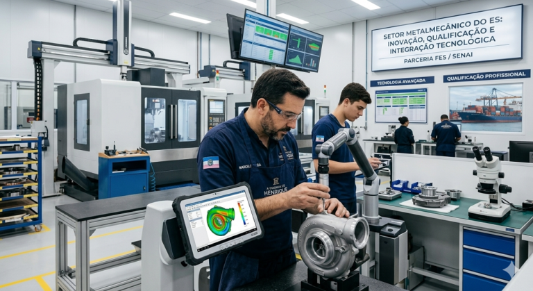Setor metalmecânico no Espírito Santo