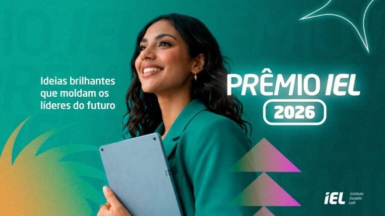Prêmio IEL 2026 aposta em talentos e inovação aplicada