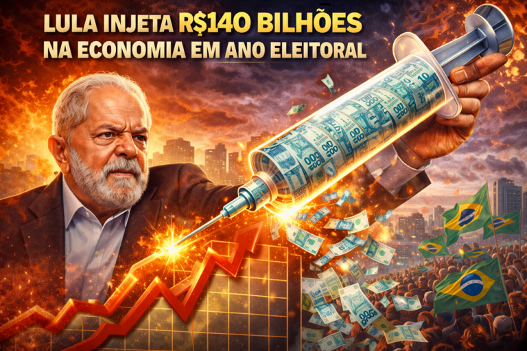 Governo Lula injeta R$ 140 bilhões na economia em ano eleitoral