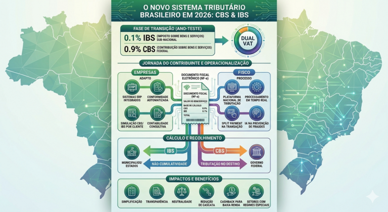 A CBS e o IBS em 2026, período de adaptação, regulamentação e impactos práticos para os contribuintes