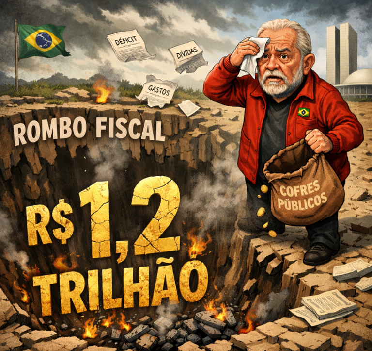 Recorde histórico: Rombo fiscal anualizado bate R$ 1,2 trilhão