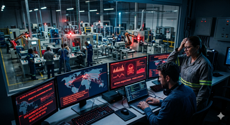 Sua indústria está protegida contra as ameaças digitais da nova era industrial?