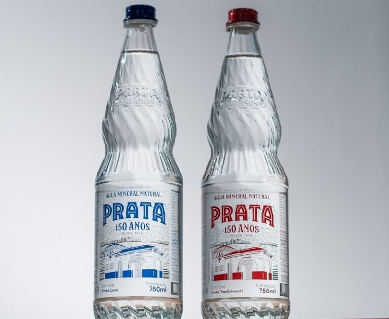 Águas Prata celebra 150 anos com garrafa reutilizável inédita no Brasil