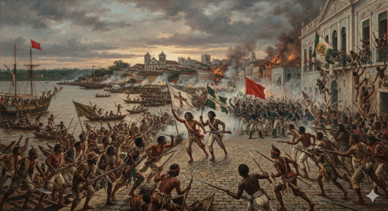 Cabanagem no Pará: quando caboclos, indígenas e negros reescreveram a história do Brasil no século XIX