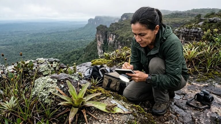 Expedição passa 19 dias na Serra do Aracá, a 1.265 metros, e coleta 15 lagartos e anfíbios candidatos a espécies novas