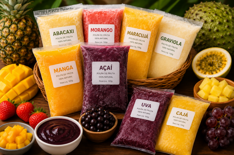 Brasil avança para exportar polpas e frutas congeladas para a China
