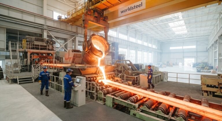 China mantém liderança, mas produção de aço recua